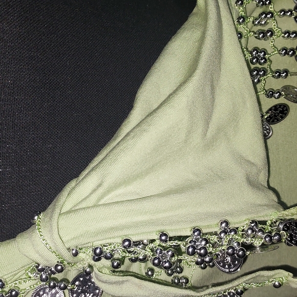 Belly Dancing Coin Halter Top - Picture 10 of 11